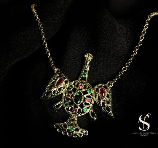 Collier Aigle royale - Sayaline Collection